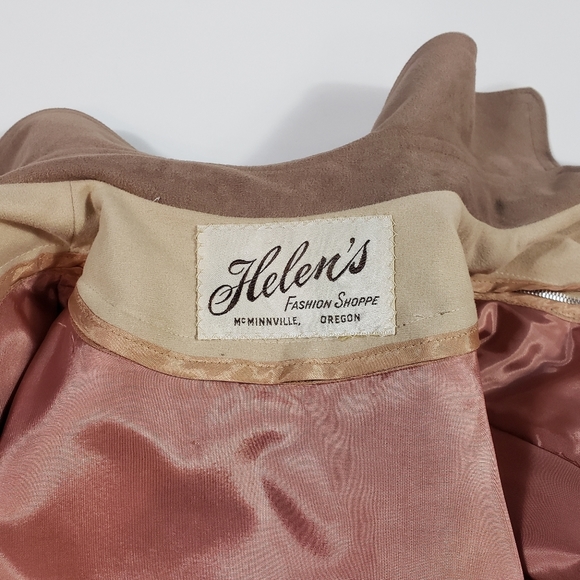Vintage All Seasons Faux Suede Jacket Sz Medium ? Removable Liner Winter Coat - Picture 9 of 16